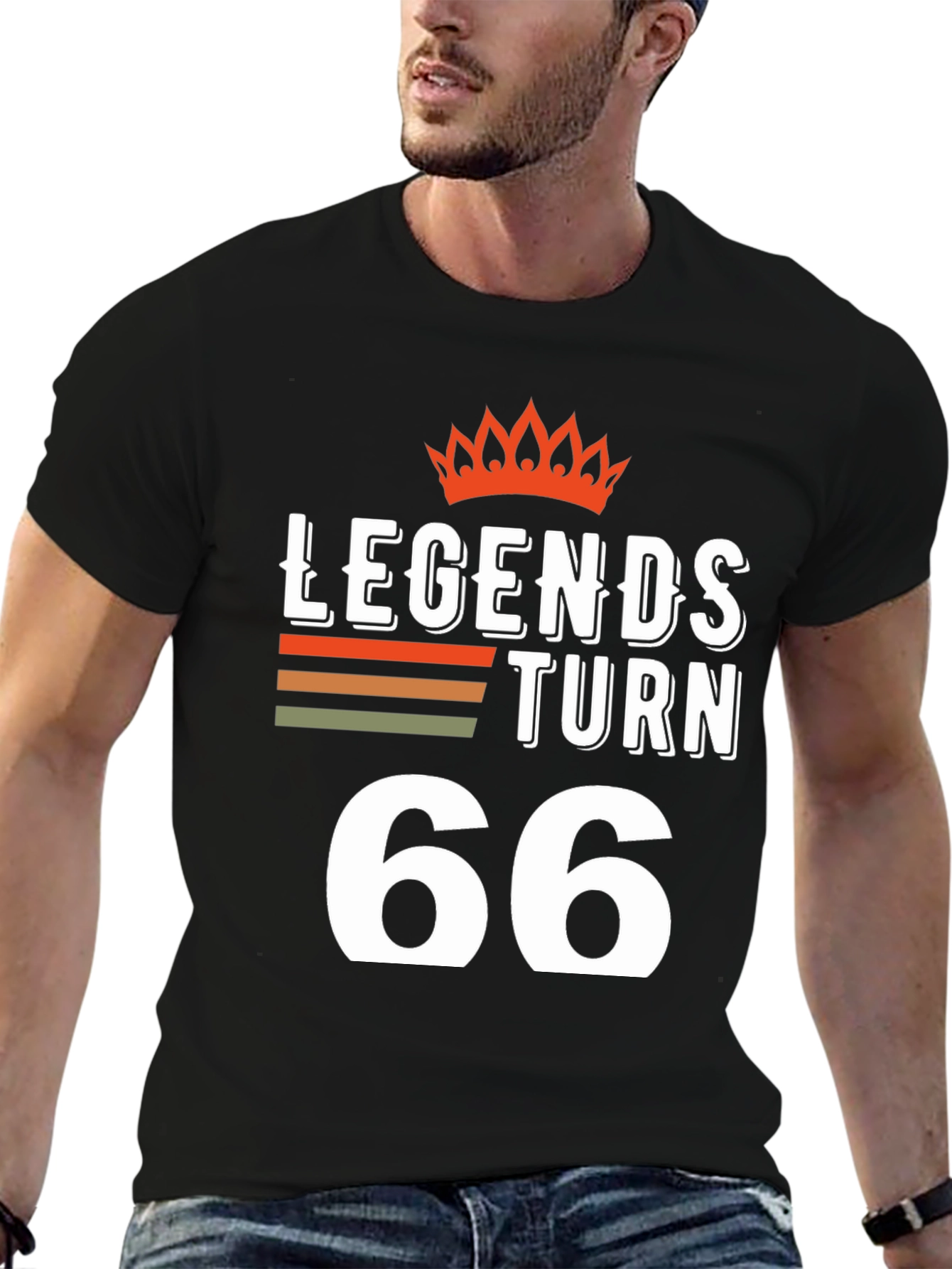 Legends Turn 66 T-Shirt - Birthday Gift Idea