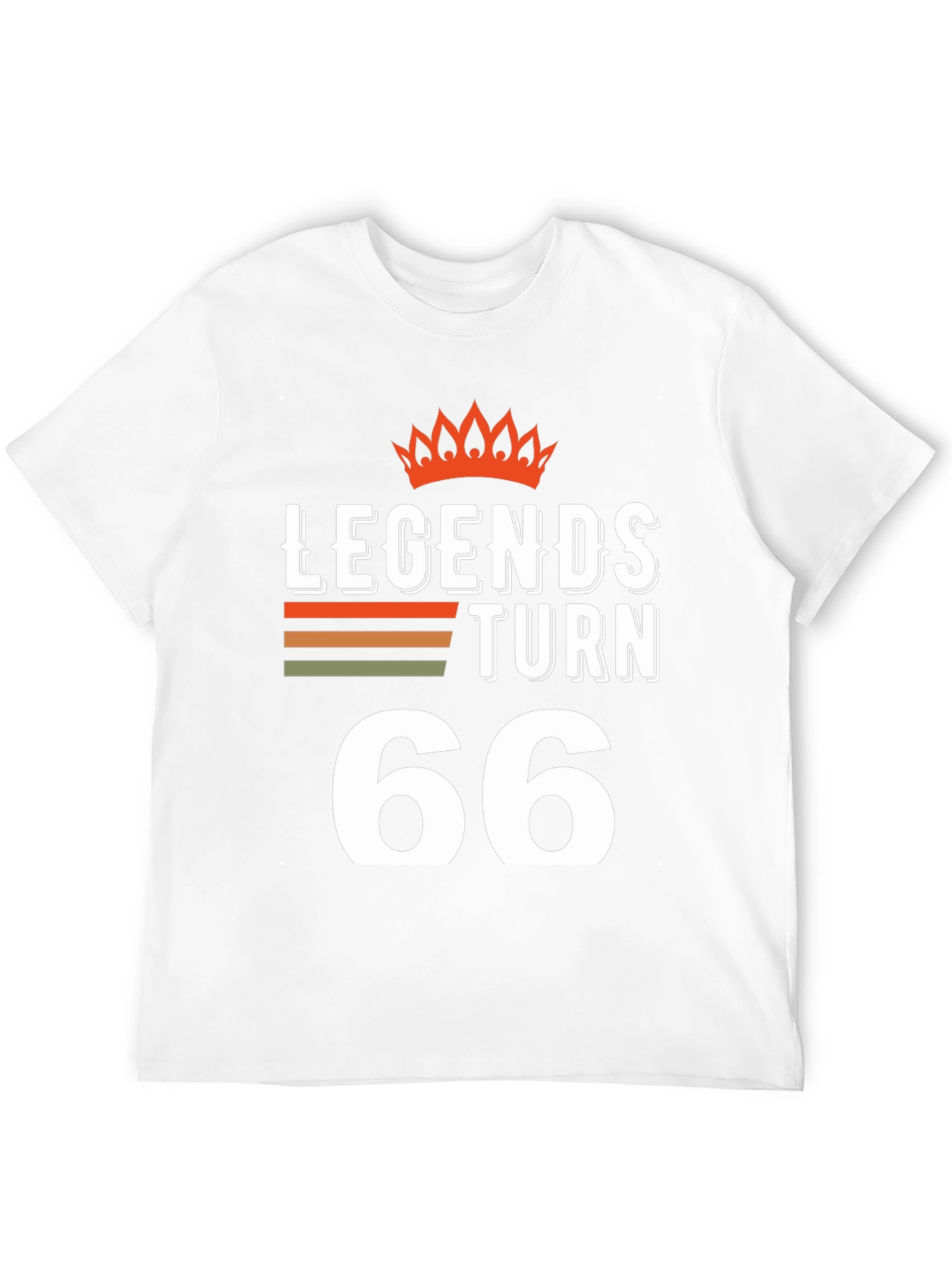 Legends Turn 66 T-Shirt - Birthday Gift Idea