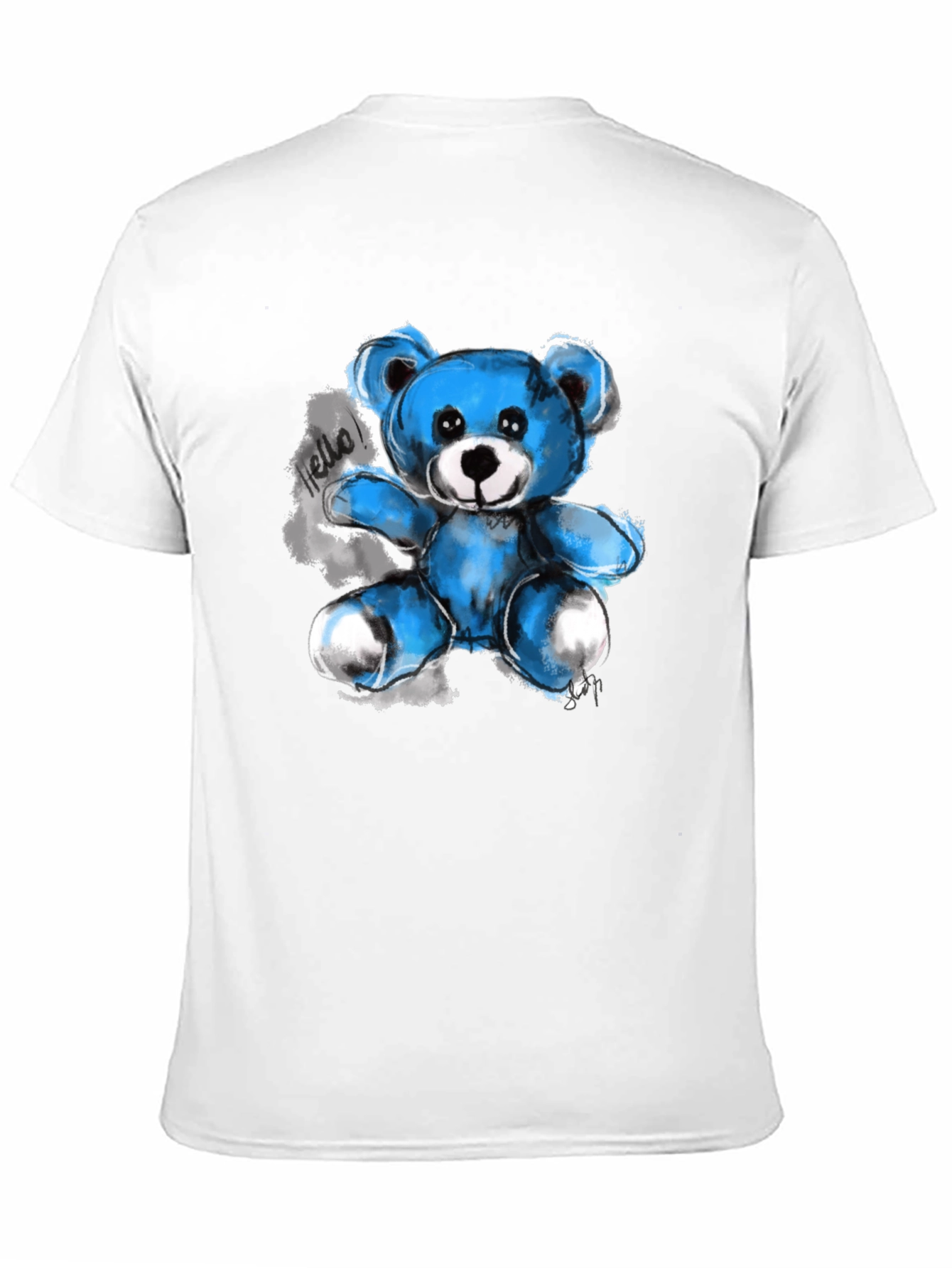 Blue Bear Graphic Tee