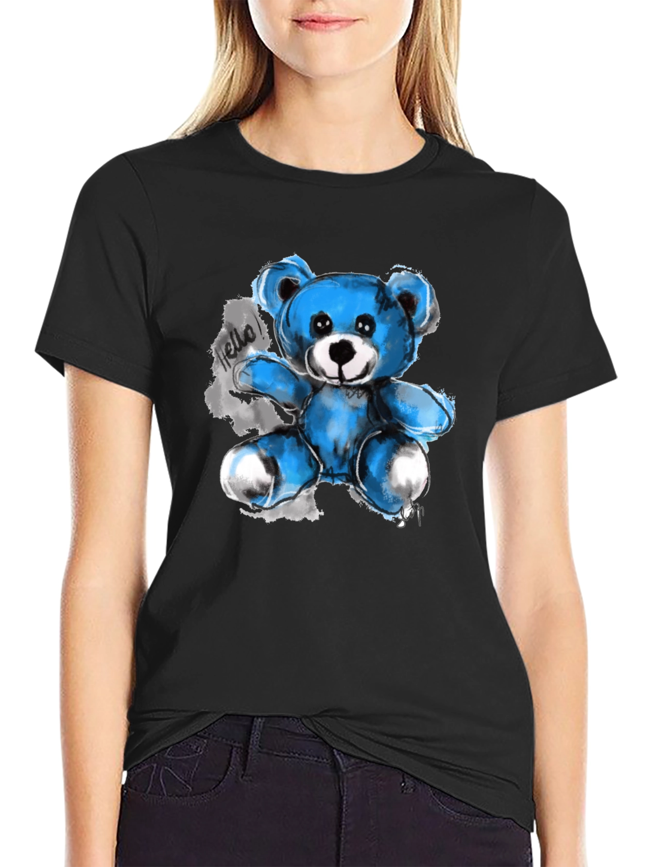 Blue Bear Graphic Tee