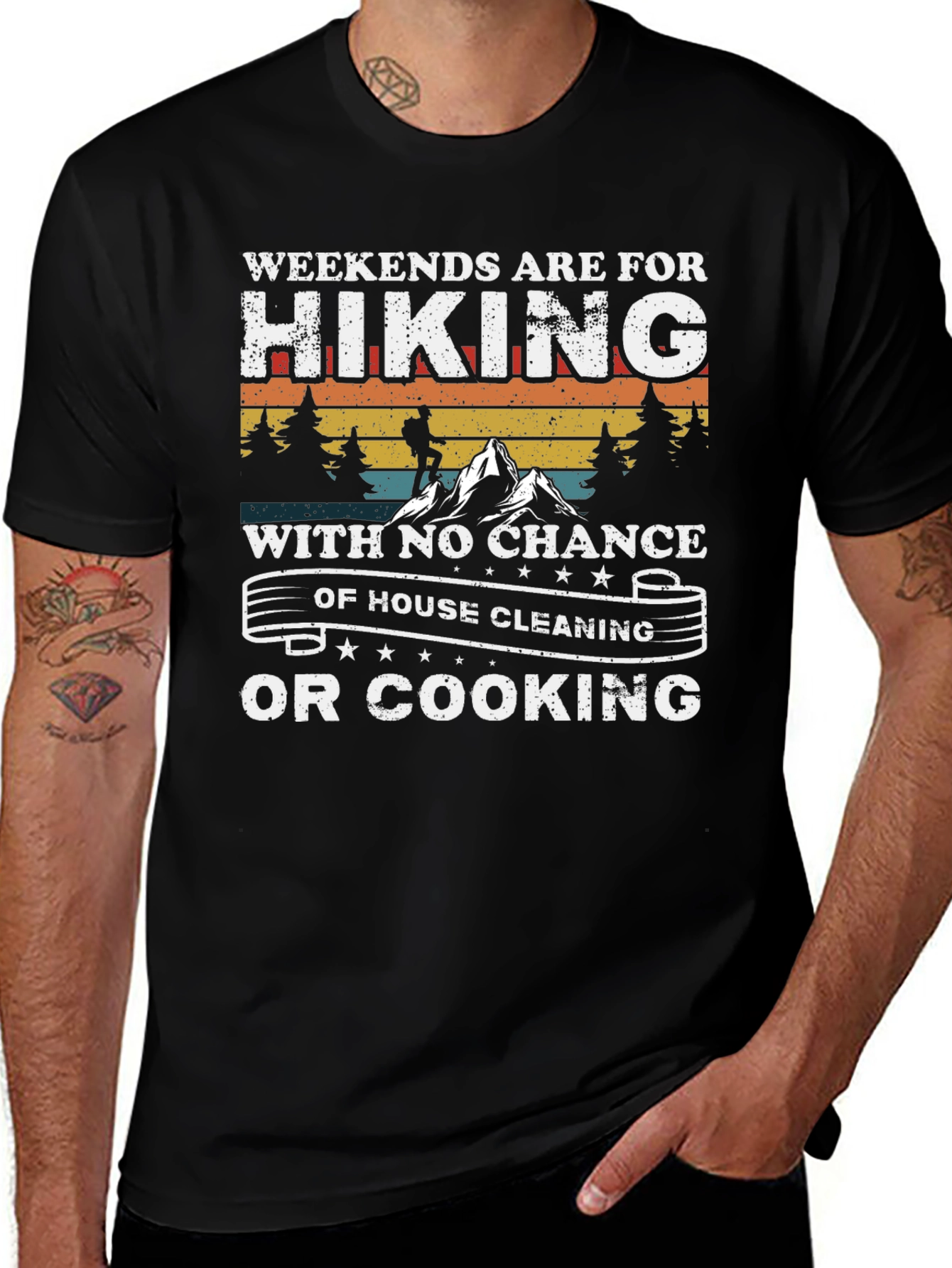 Weekend Hiking Graphic Tee