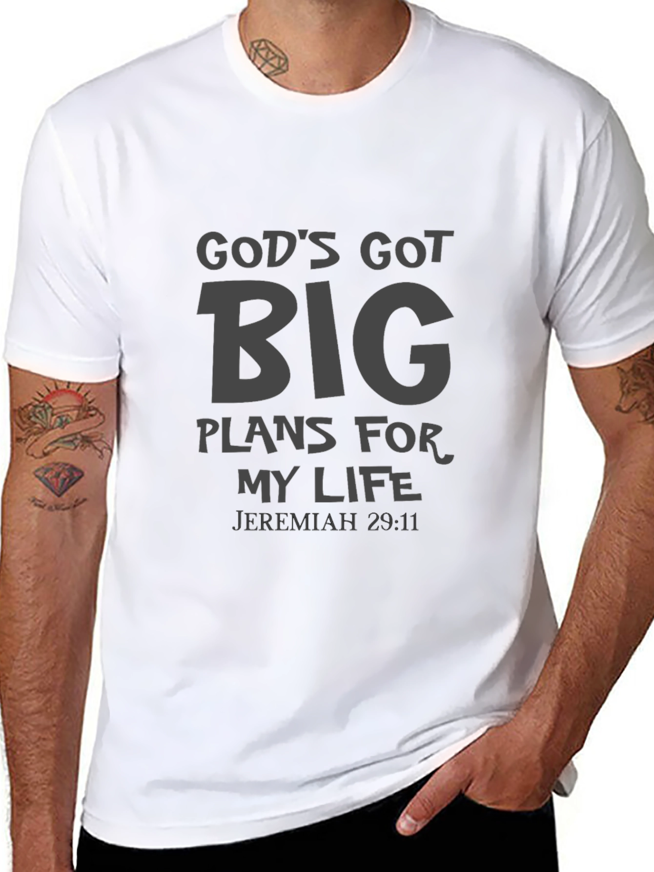 Gods Got Big Plans T-Shirt - Jeremiah 29:11