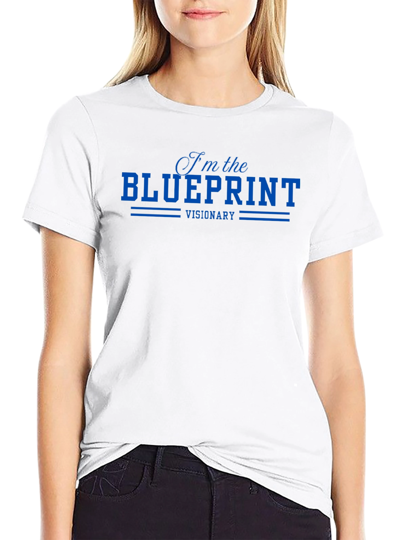 Im the Blueprint Visionary Black T-Shirt