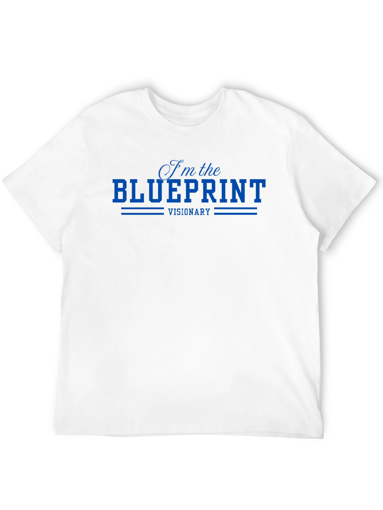 Im the Blueprint Visionary Black T-Shirt