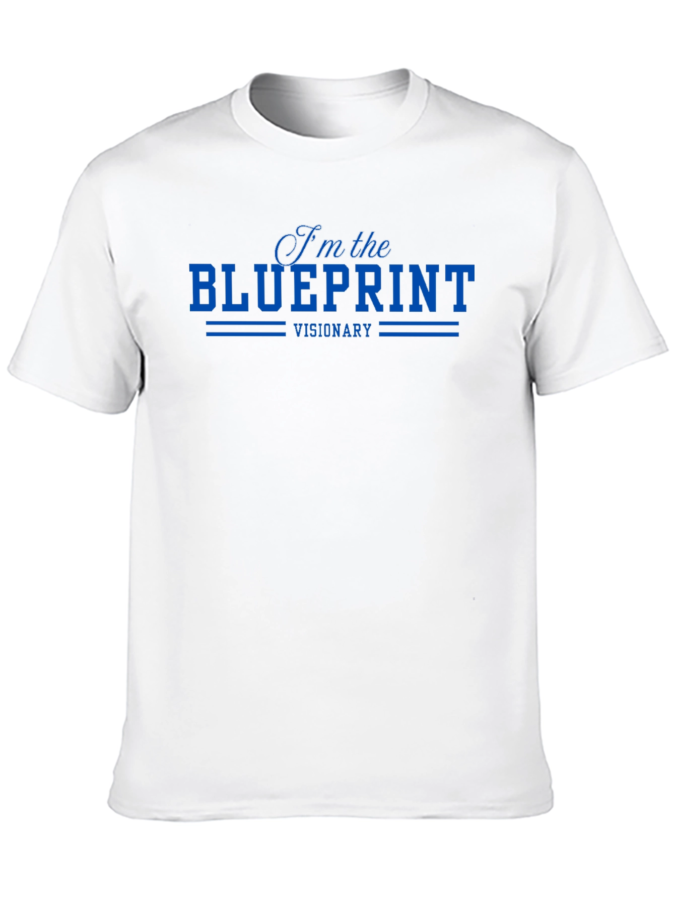 Im the Blueprint Visionary Black T-Shirt