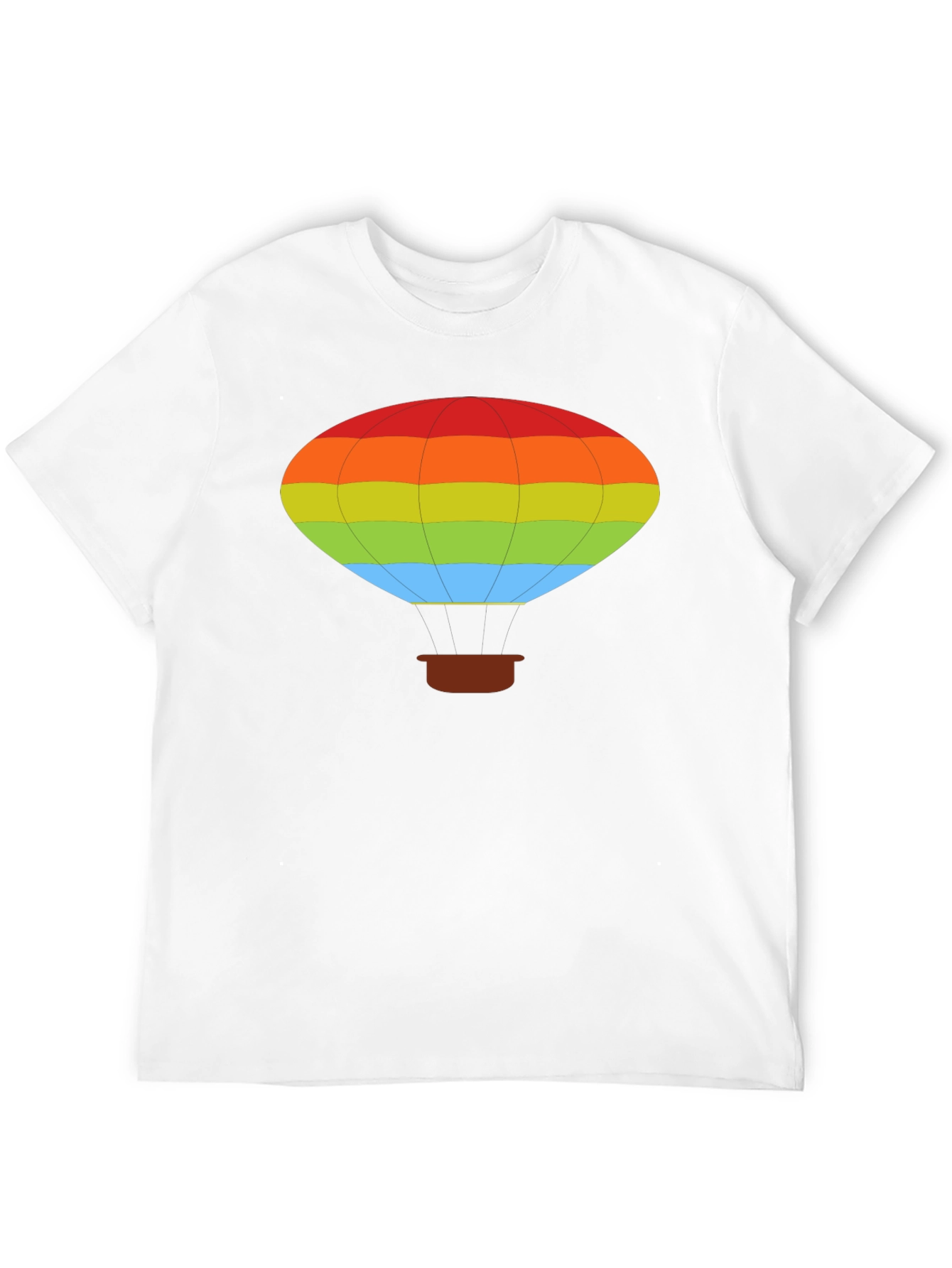 Rainbow Hot Air Balloon T-Shirt