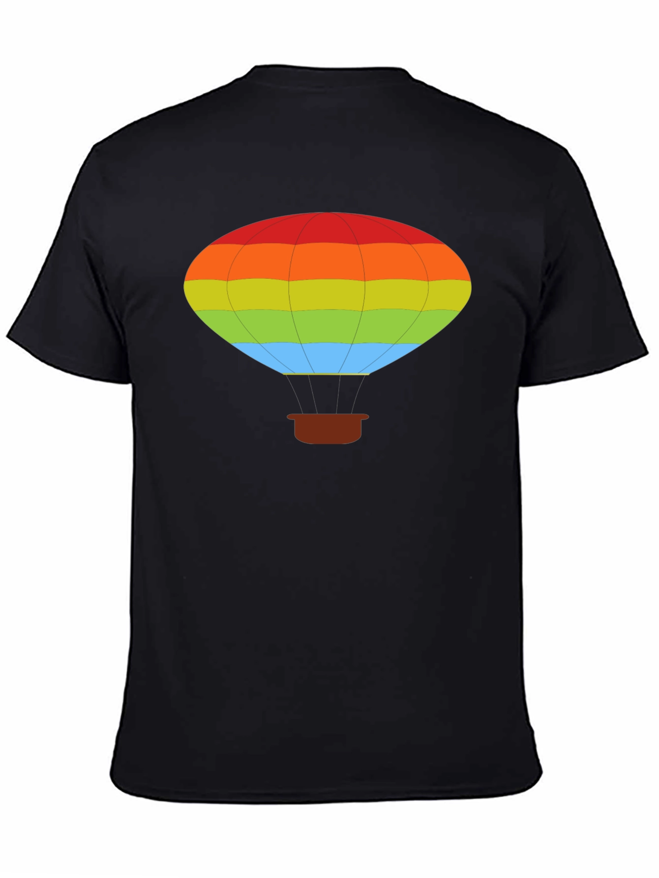 Rainbow Hot Air Balloon T-Shirt