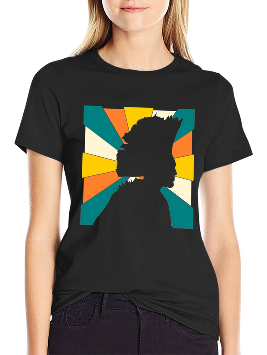 Retro Silhouette Graphic T-Shirt