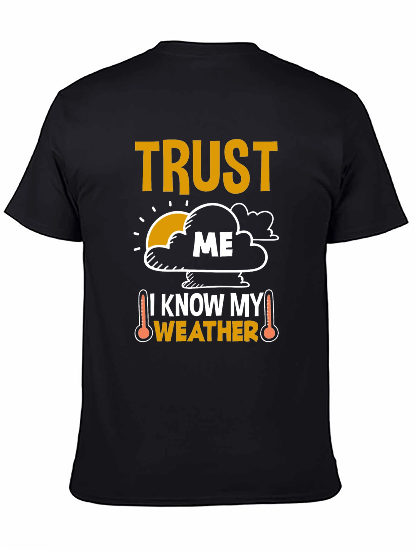 Trust Me I Know My Weather Funny T-Shirt