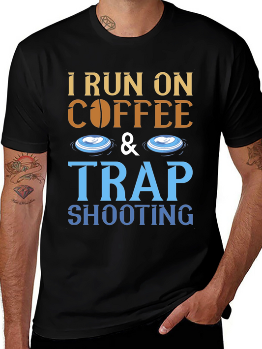 Coffee & Trap Shooting T-Shirt