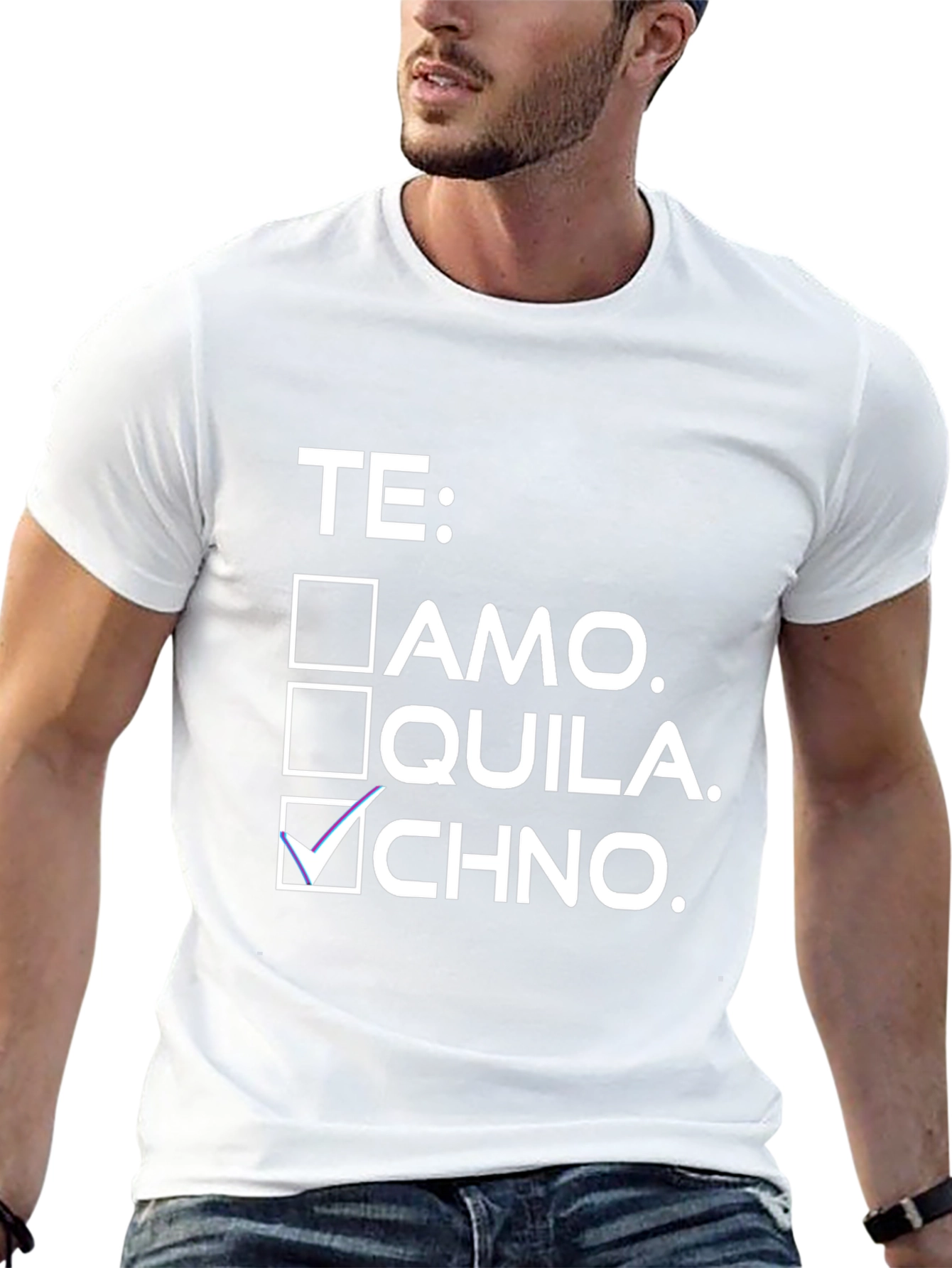 Te: Amo Quila Chno Graphic Tee