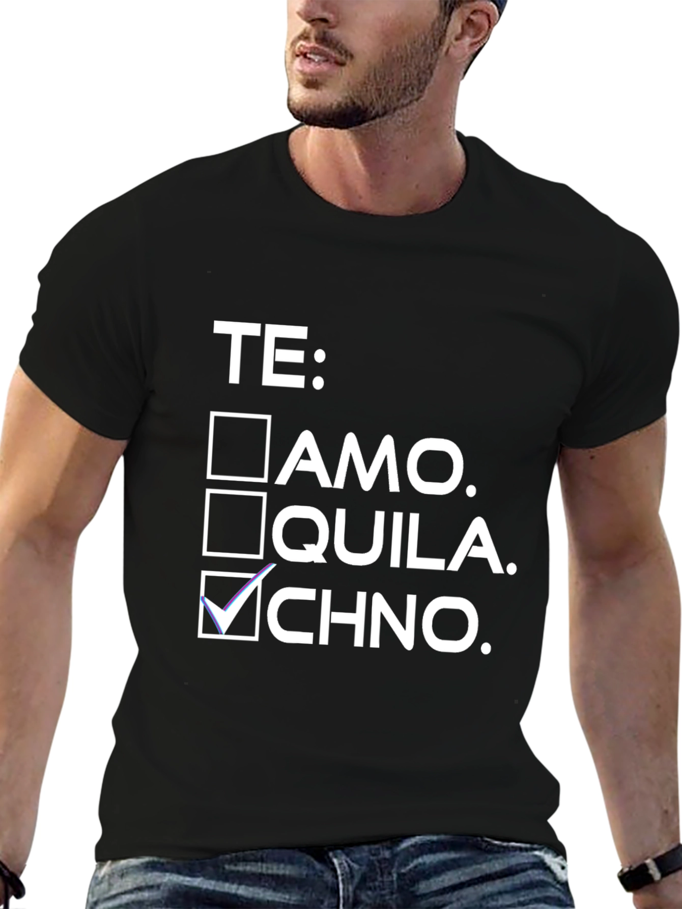 Te: Amo Quila Chno Graphic Tee