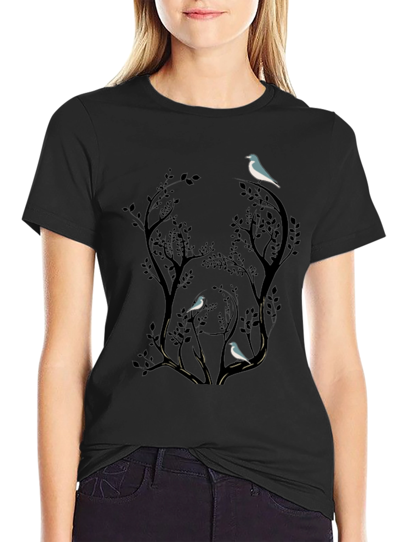 Nature Tree Bird T-Shirt