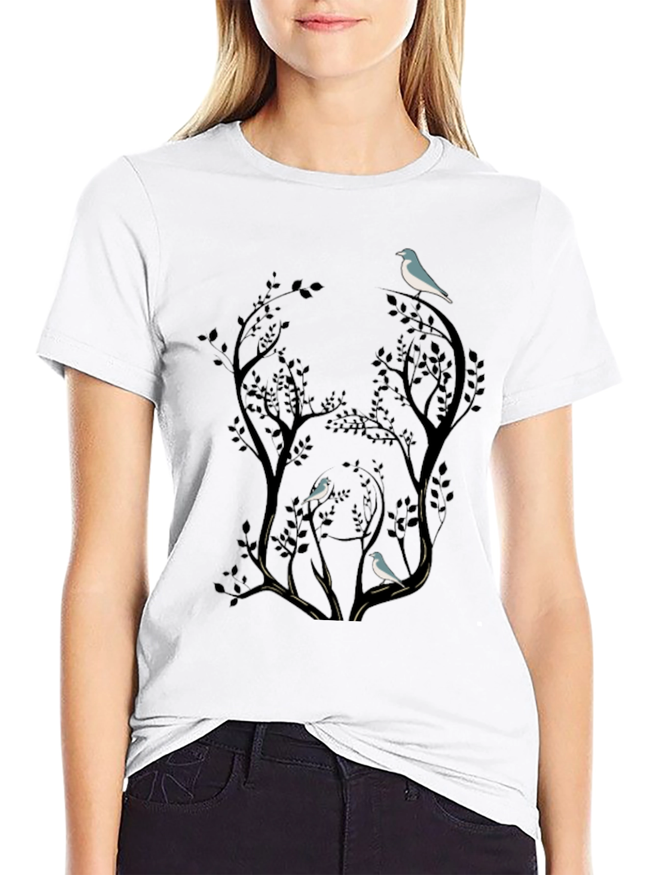 Nature Tree Bird T-Shirt