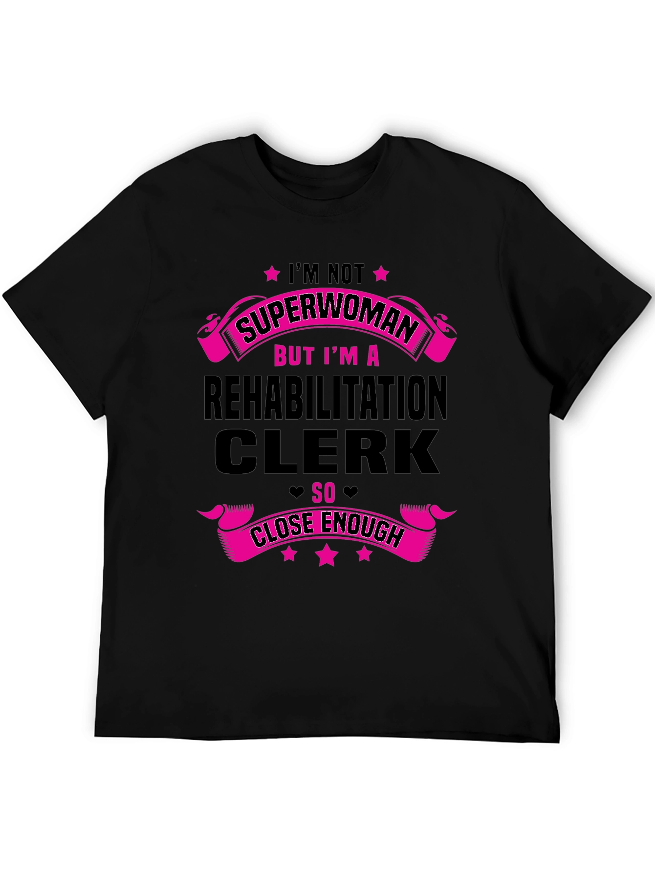 Rehabilitation Clerk Superwoman T-Shirt