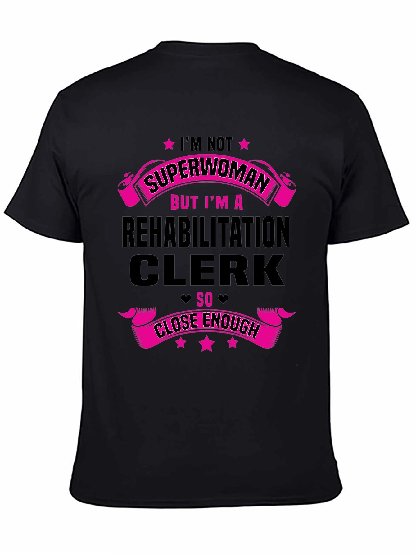 Rehabilitation Clerk Superwoman T-Shirt