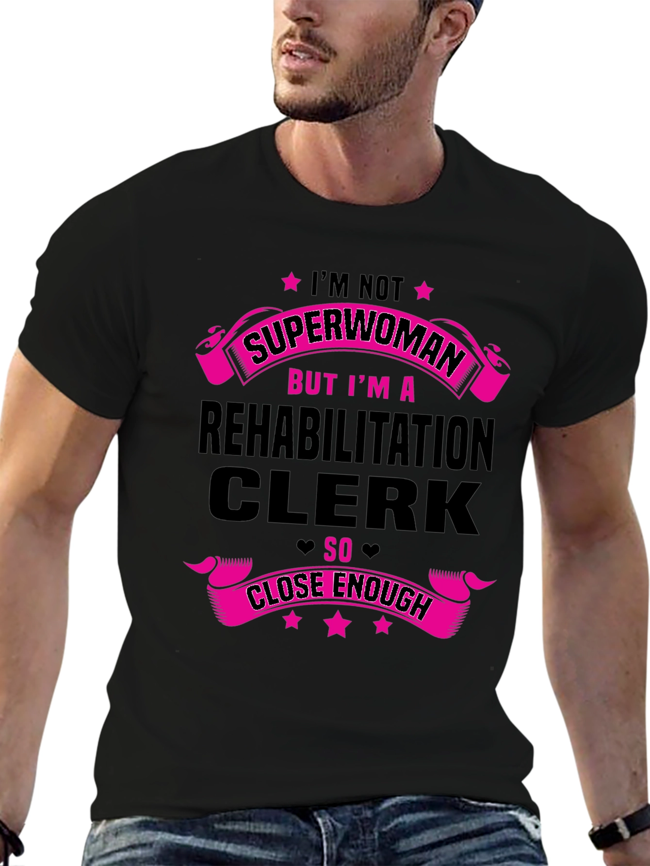 Rehabilitation Clerk Superwoman T-Shirt