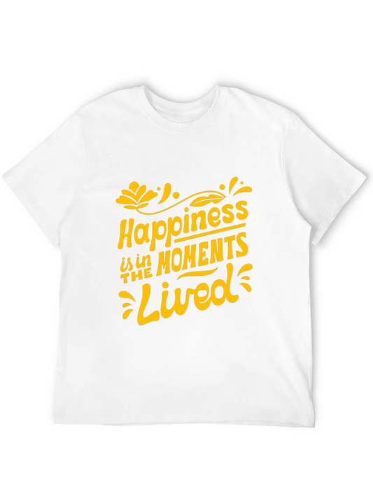Happiness in Moments Lived Graphic Tee