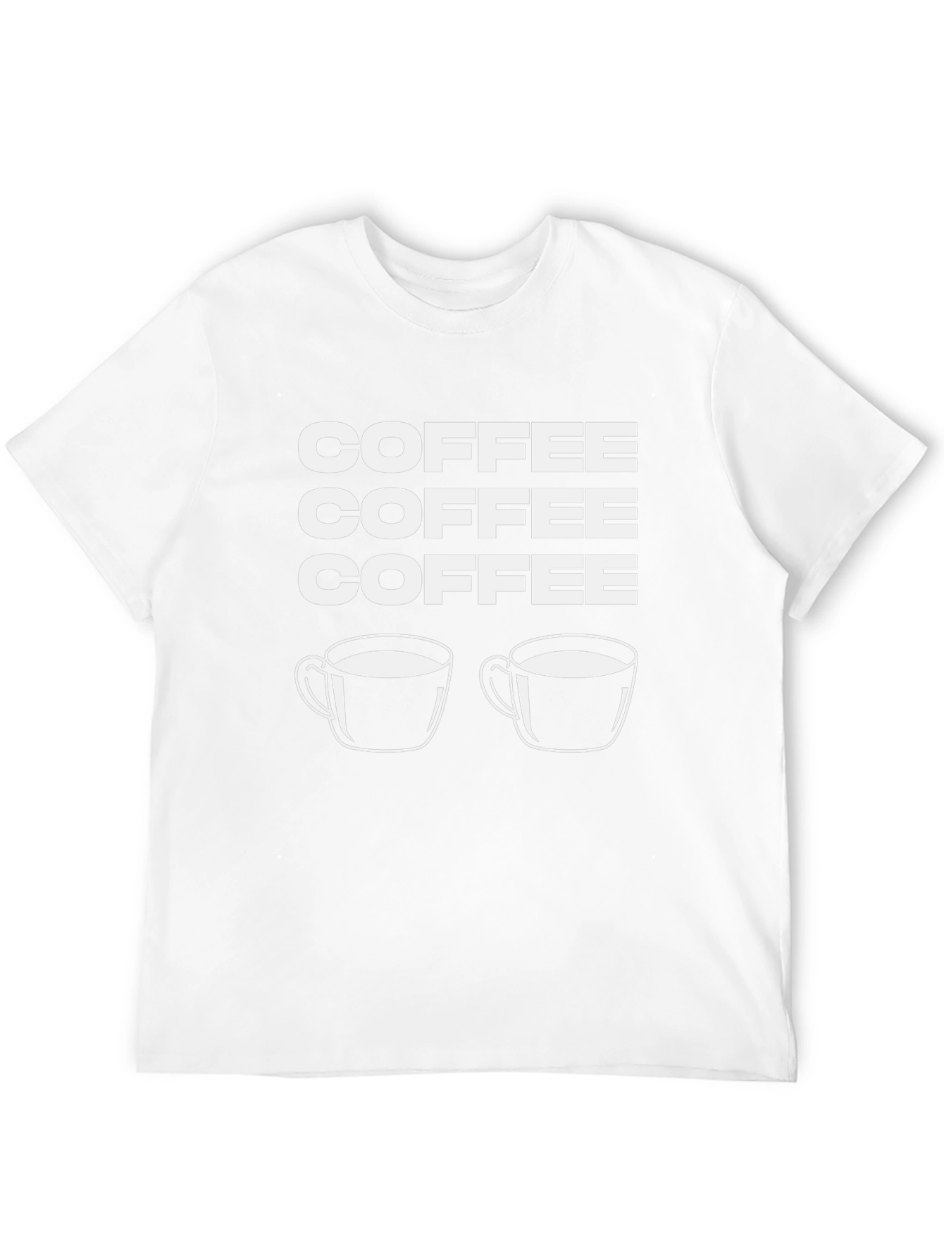 Coffee Lover T-Shirt - Black Graphic Print