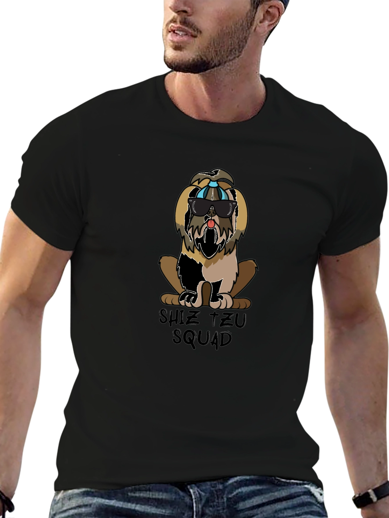 Shih Tzu Squad T-Shirt - Cool Dog Tee