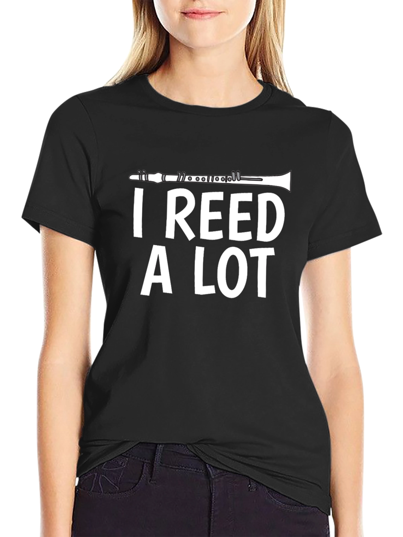I Reed A Lot Clarinet Player Musician T-Shirt