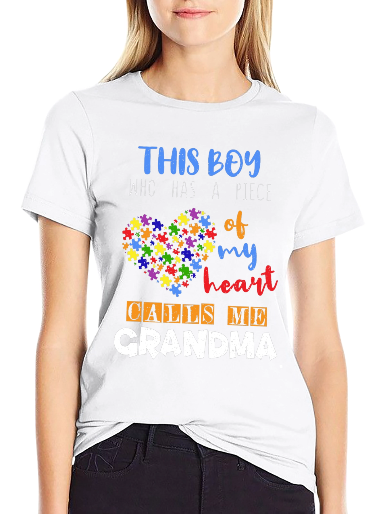 Autism Awareness Grandma T-Shirt