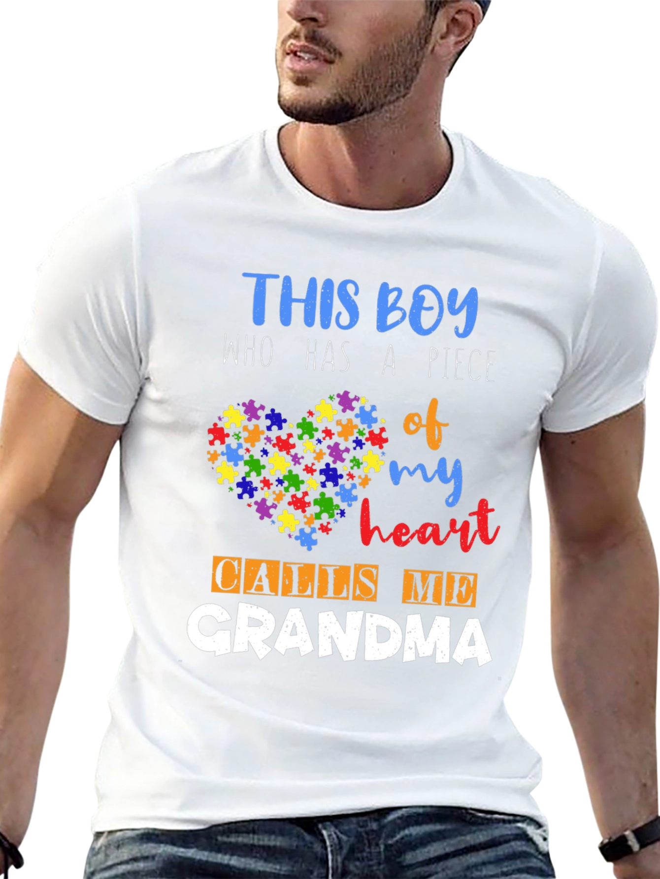 Autism Awareness Grandma T-Shirt