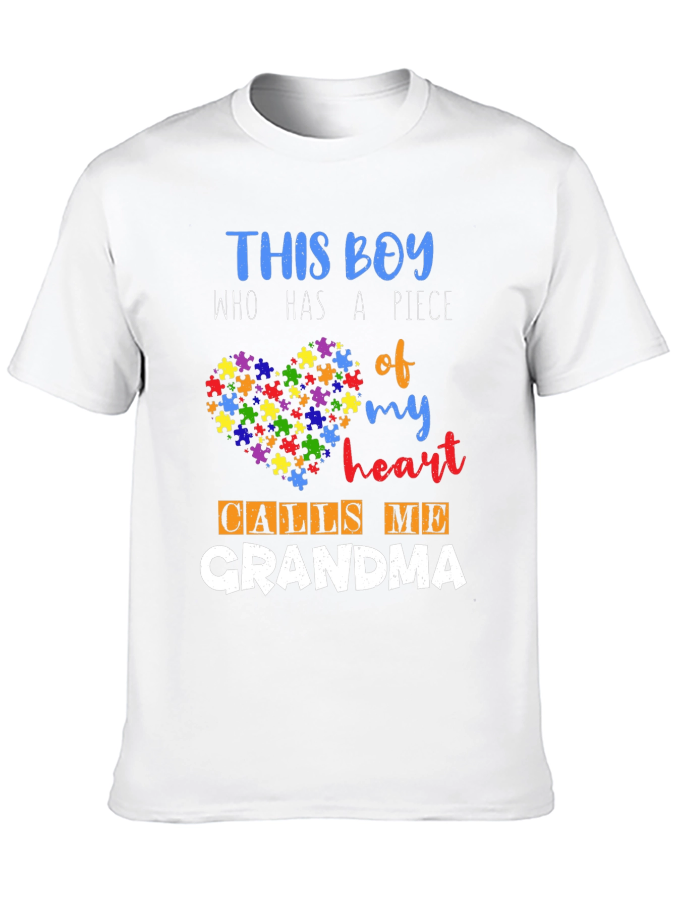 Autism Awareness Grandma T-Shirt