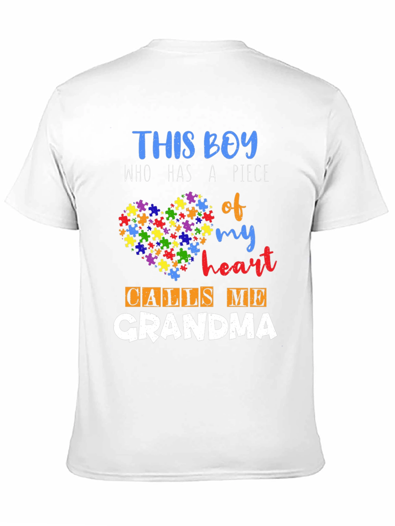 Autism Awareness Grandma T-Shirt