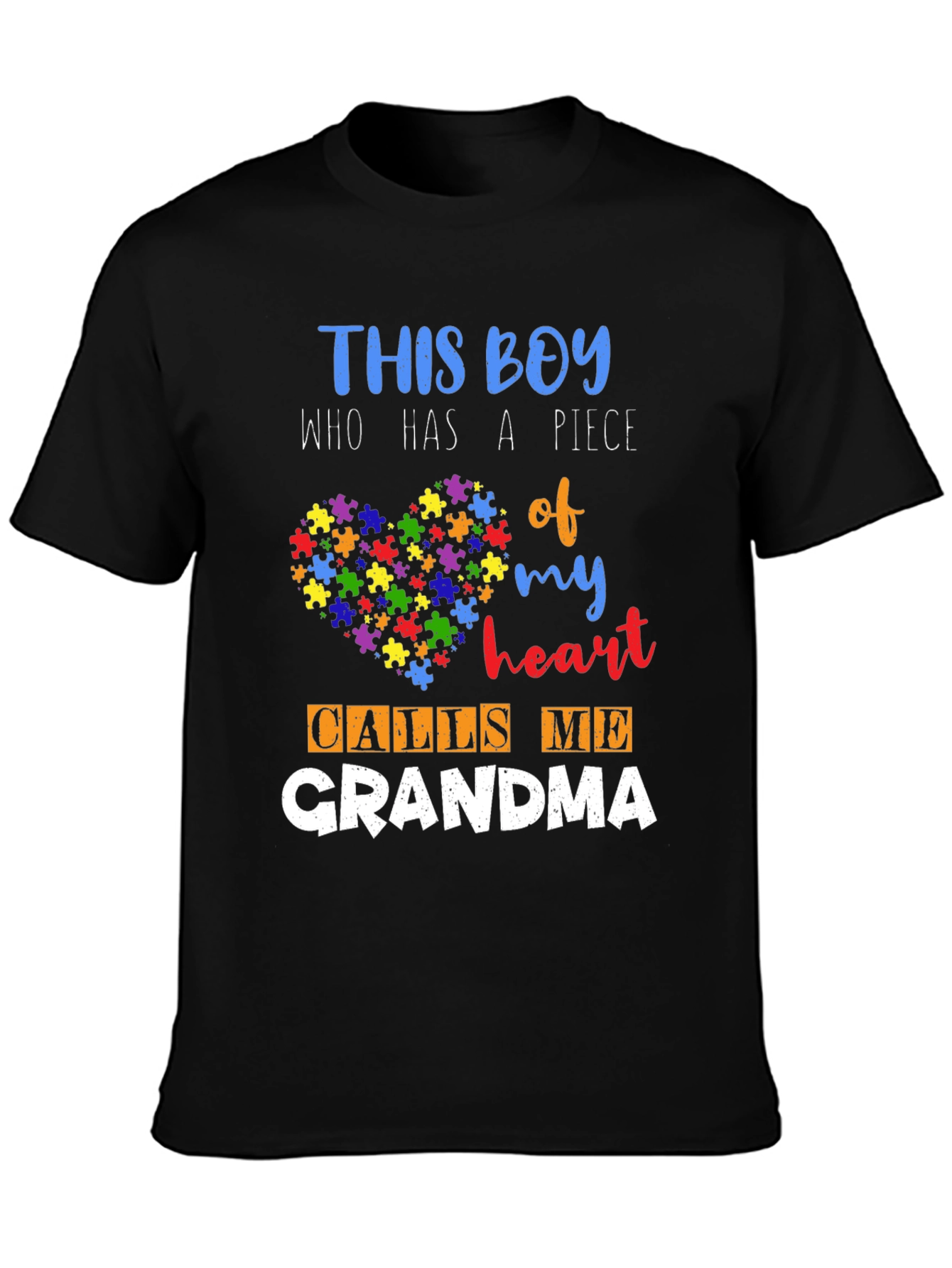 Autism Awareness Grandma T-Shirt