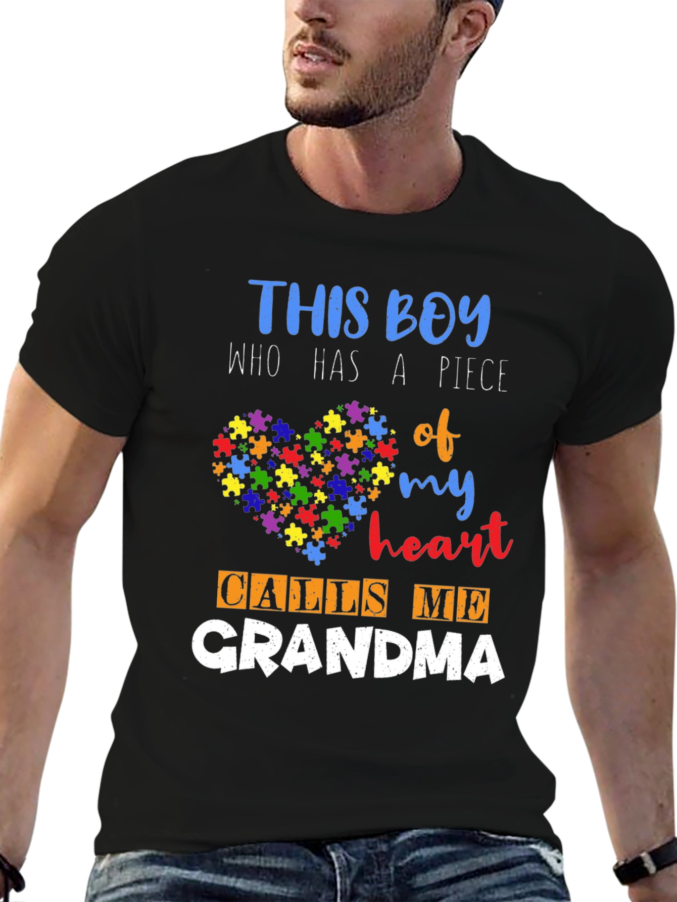 Autism Awareness Grandma T-Shirt