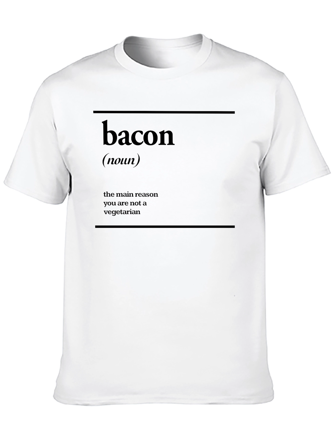 Bacon Definition Graphic T-Shirt