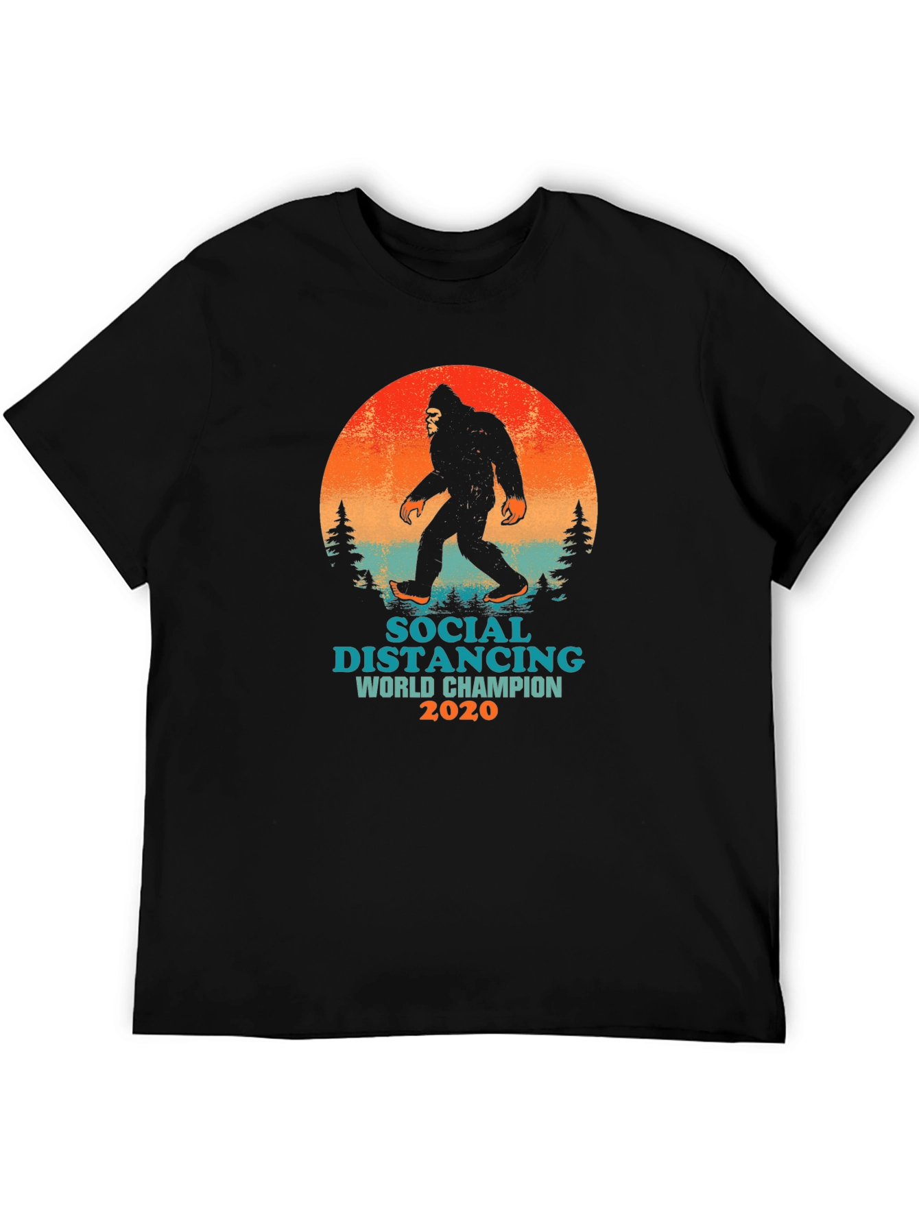 Social Distancing World Champion 2020 T-Shirt