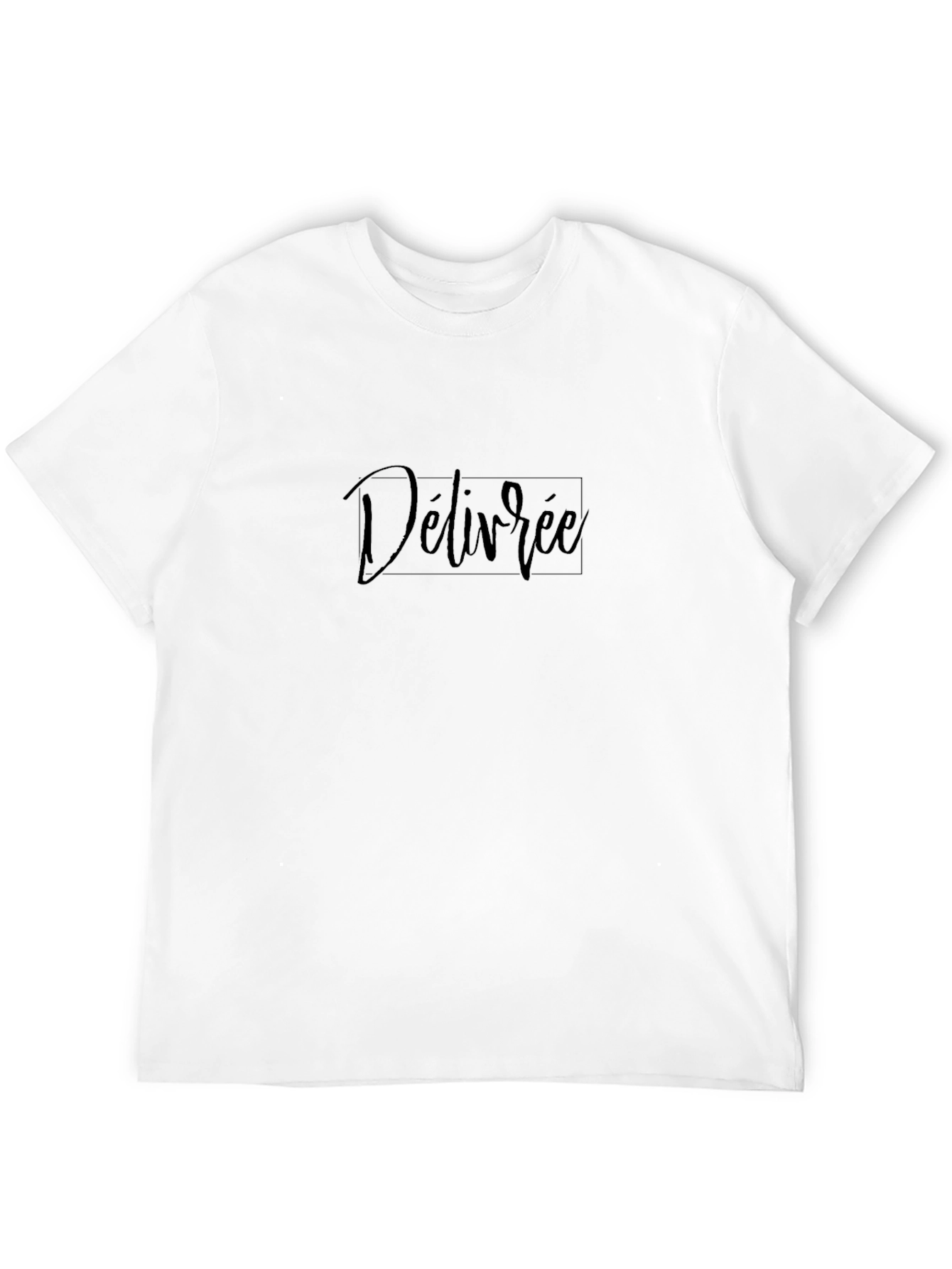 Delivree Graphic Black T-Shirt