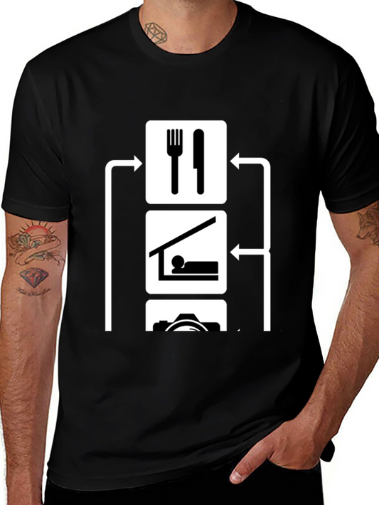 Eat Sleep Photograph T-Shirt