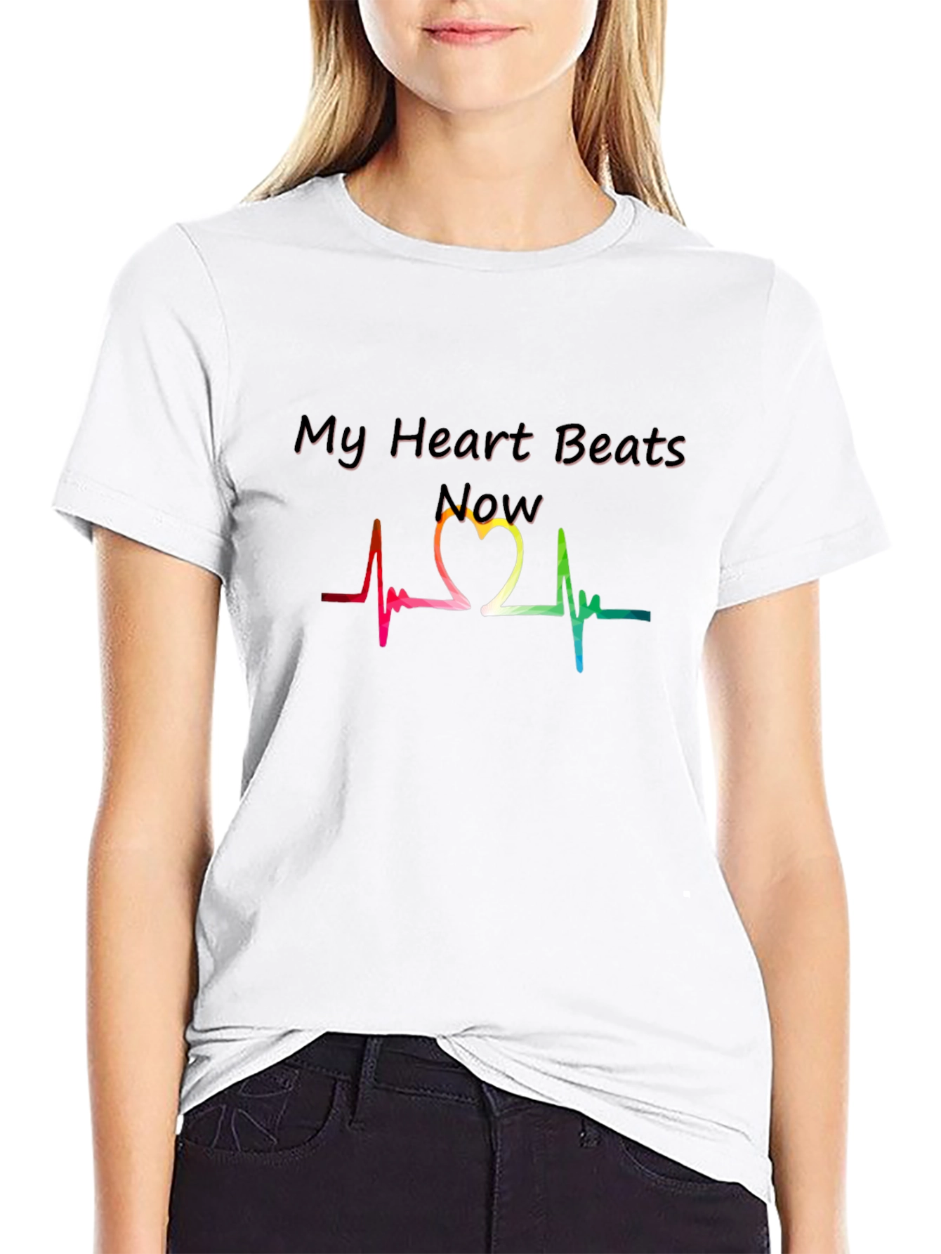 My Heart Beats Now Graphic Tee
