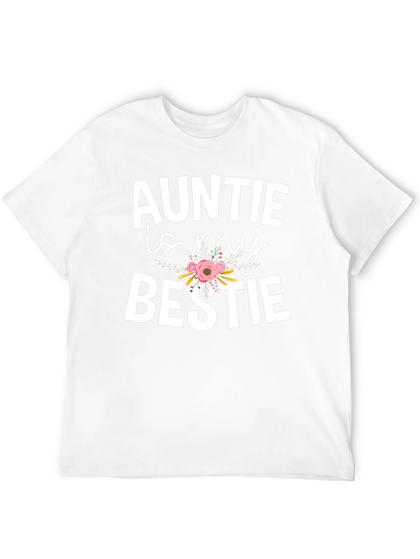 Auntie is My Bestie Graphic T-Shirt