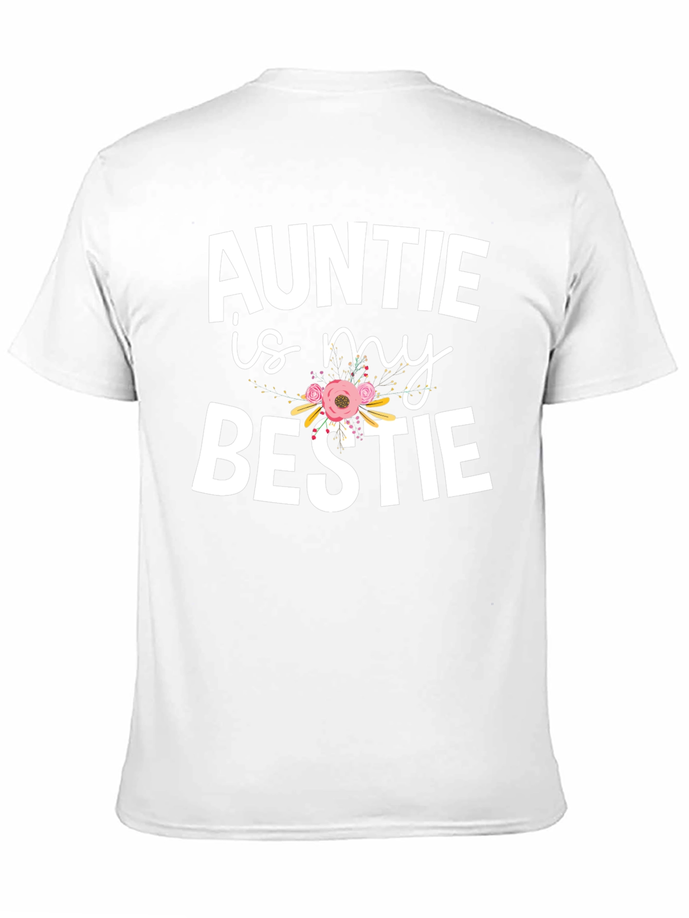 Auntie is My Bestie Graphic T-Shirt