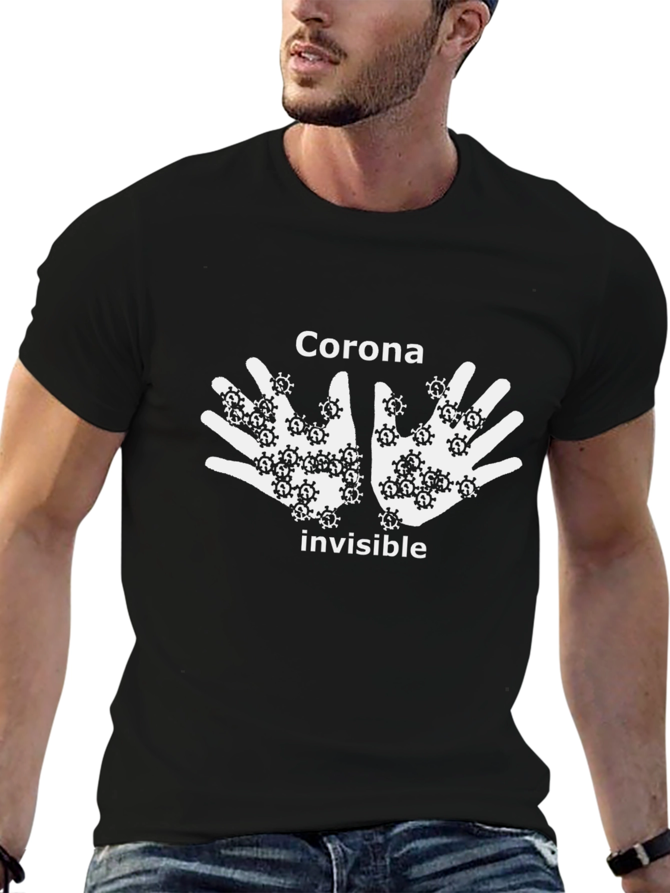 Corona Invisible Graphic Tee