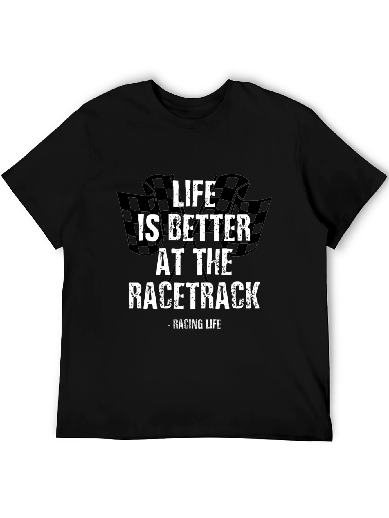 Life is Better at the Racetrack Graphic Tee