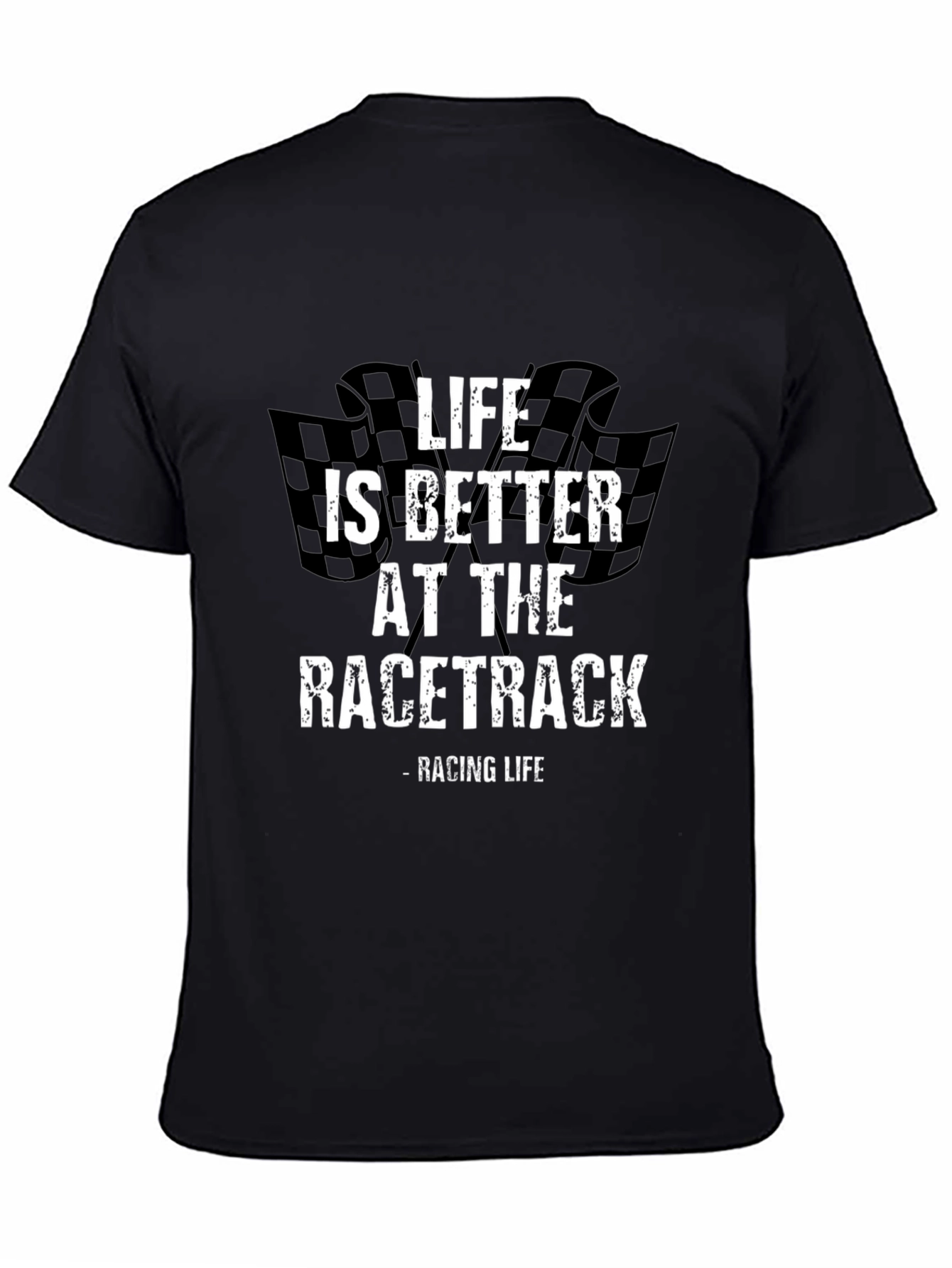 Life is Better at the Racetrack Graphic Tee
