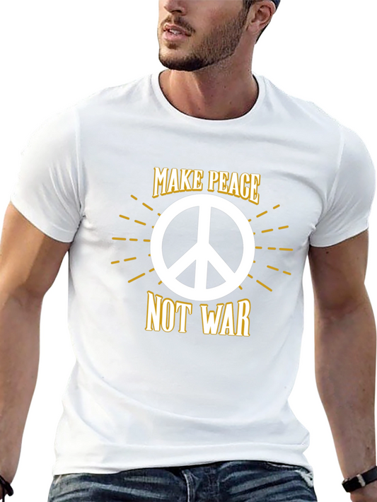 Make Peace Not War Graphic T-Shirt