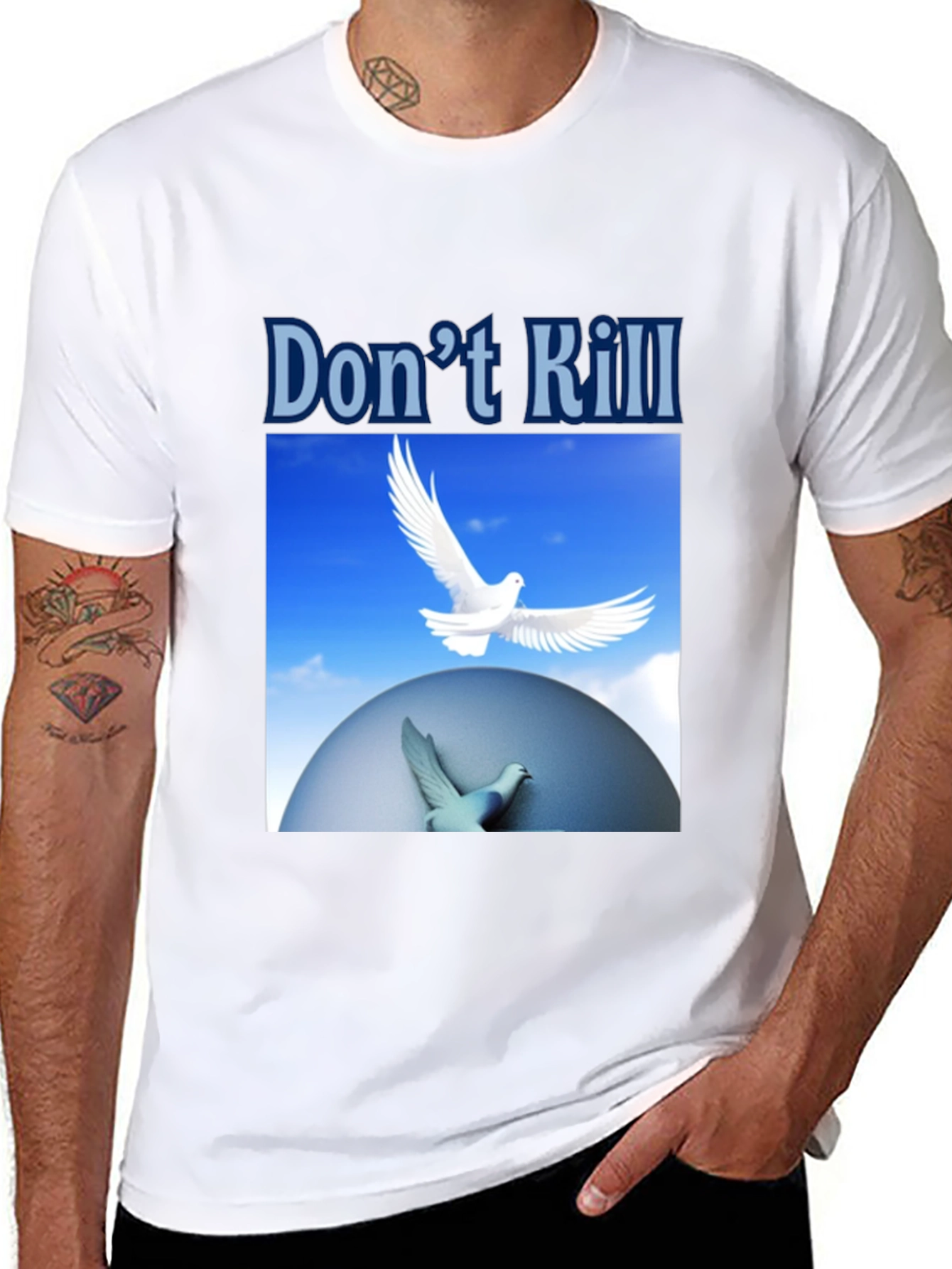 Dont Kill Peace Dove Graphic T-Shirt