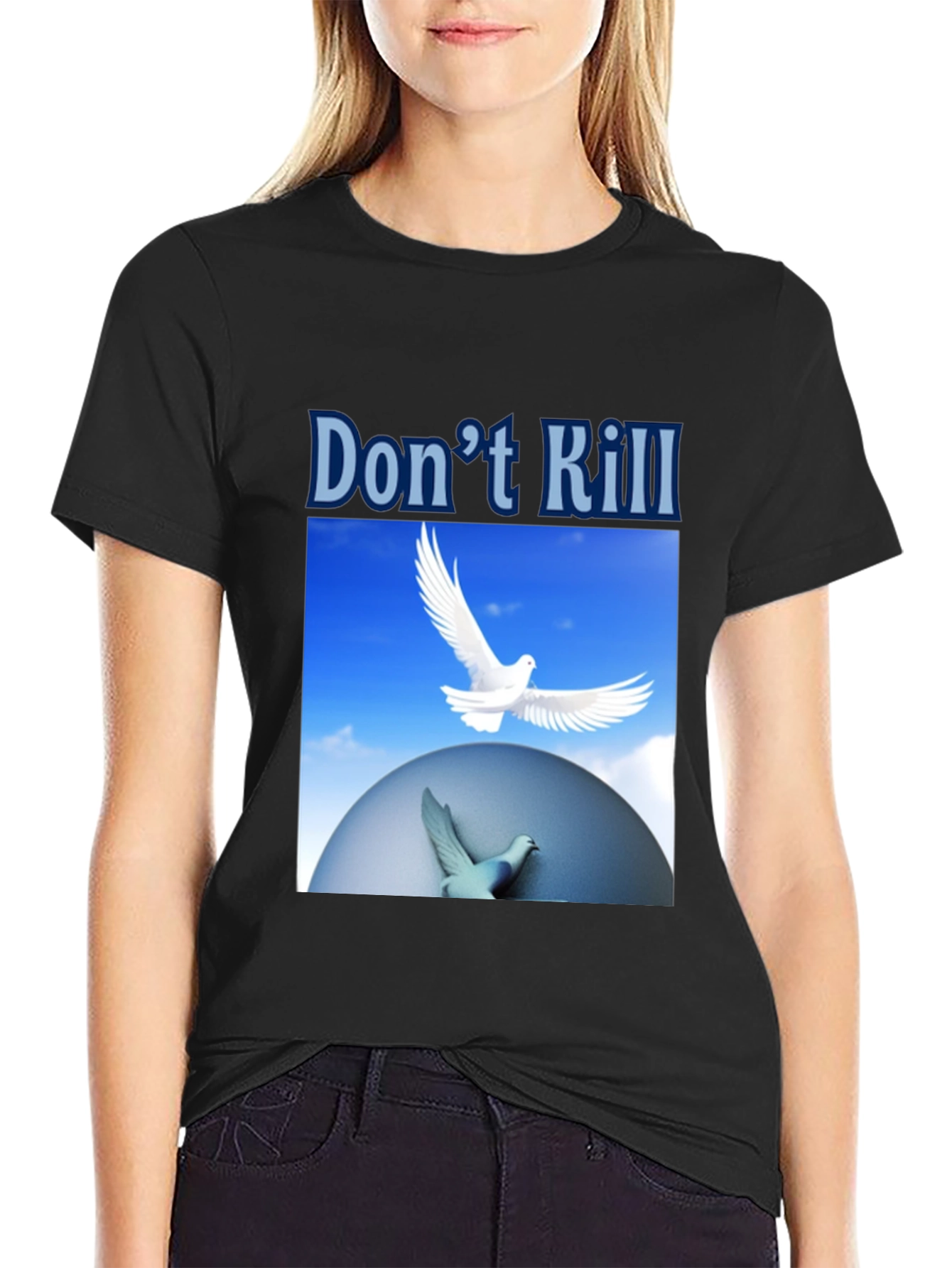 Dont Kill Peace Dove Graphic T-Shirt