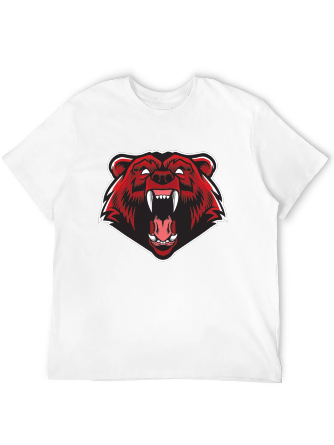 Bear Graphic Black T-Shirt