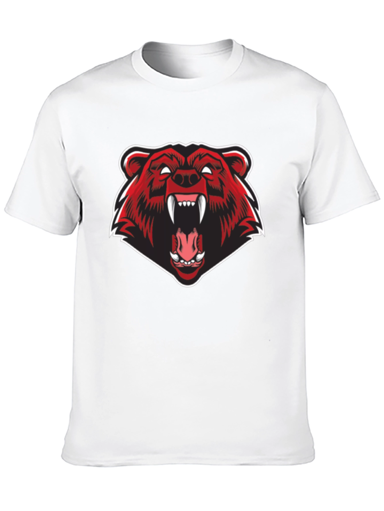 Bear Graphic Black T-Shirt