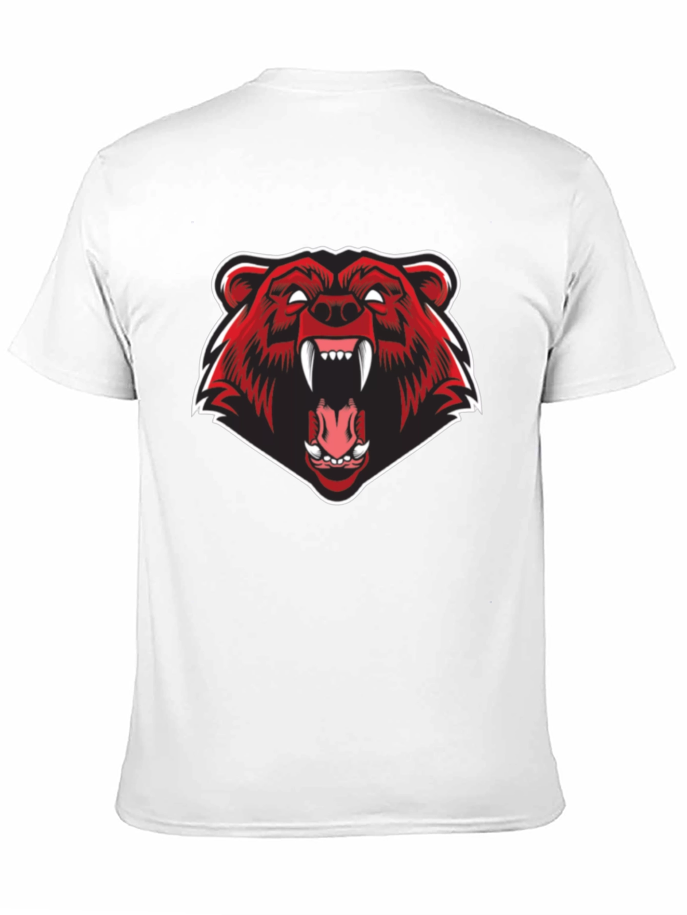 Bear Graphic Black T-Shirt