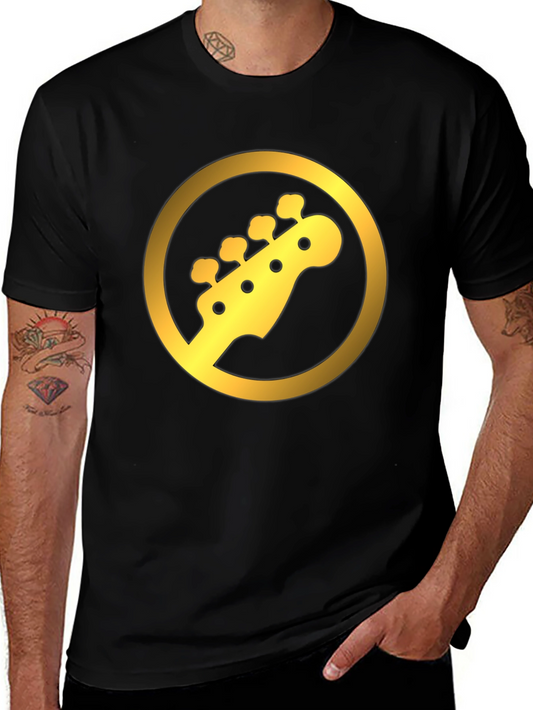 Guitar Headstock Graphic Tee - Stylish Music Lovers Shirt
