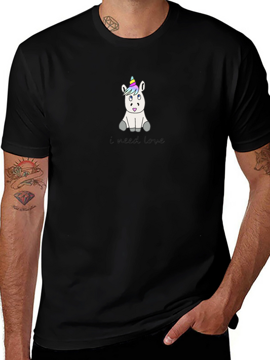 Unicorn Love Tee - Cute Graphic T-Shirt