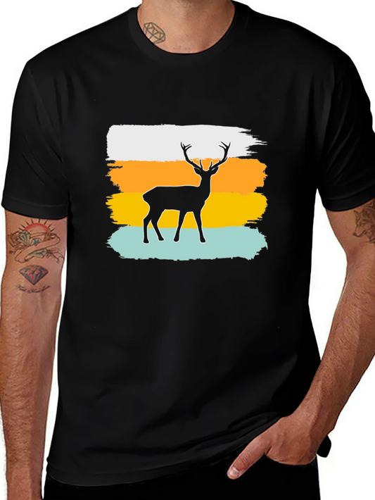Deer Silhouette Graphic Tee